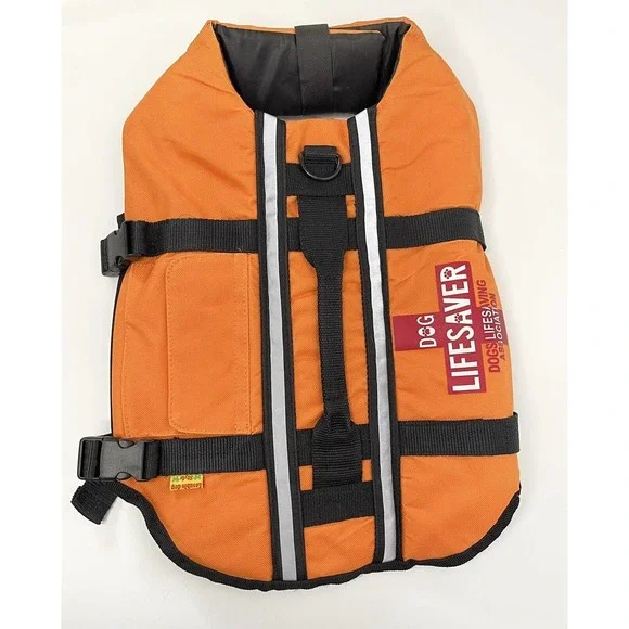 Lovabledog Life Heavy Duty Dog Life Jacket Flotation Device in Sizes Below - Picture 1 of 3